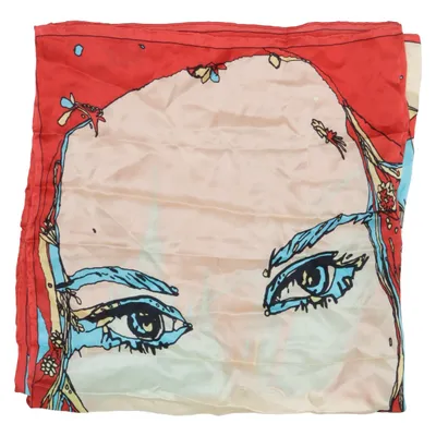 Halsdoek (Rood, Meerkleurig) van Steiner & Kovarik Zijde