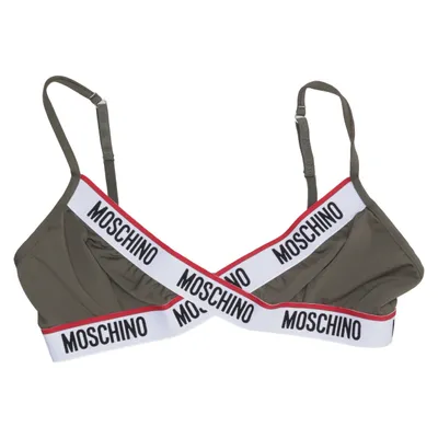 Bikinioberteil (Grün) von Moschino Underwear Elasthan, Polyester