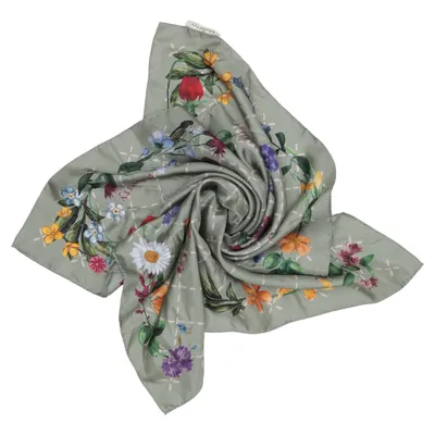 Neckerchief (Green, Multicolored) from Mulberry