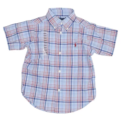 Short sleeve shirt (Blue, White, Red) from Polo Ralph Lauren Cotton