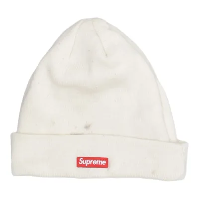 Beaniehue (Beige) fra Supreme x New Era Akryl