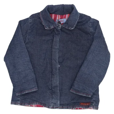 Veste en jean (Bleu) de Kenzo Junior Coton, Élasthane, Polyester