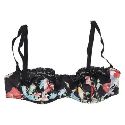 BH (Sort, Flerfarvet) fra Dolce & Gabbana Underwear Elastan, Polyester