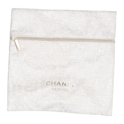 Trousse de toilette (Or) de Chanel Beauté Fibre métallique, Polyester recyclé