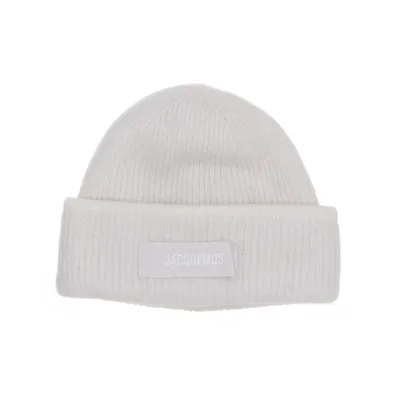 Beaniemössa (Beige) från Jacquemus Alpackaull, Polyamid