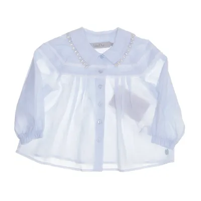 Shirt dress (Blue) from Baby Dior Cotton