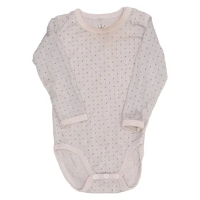 Romper (Beige) van Hust & Claire Zijde, Wol
