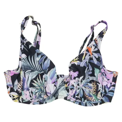 Bikiniöverdel (Svart, Flerfärgad) från Beachwear by Damella Elastan, Polyamid