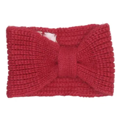 Headband (Red) from Beck Söndergaard Merino wool, Mohair, Polyamide