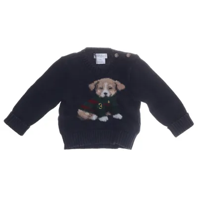 Sweater (Blue) from Ralph Lauren Cotton, Wool