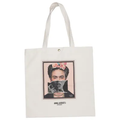 Canvas bag (Beige, Multicolored) from Anna & Anna Organic cotton