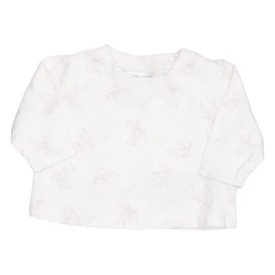 Lange mouwen shirt (Wit, Roze) van Disney Baby Katoen