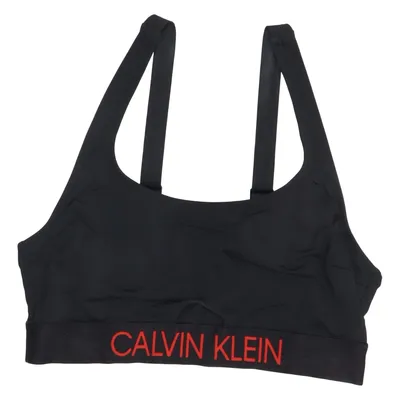 Sports bra (Black, Red) from Calvin Klein Swimwear Elastane, Polyamide