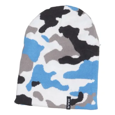 Beanie (Blue, White, Gray) from Bula Acrylic