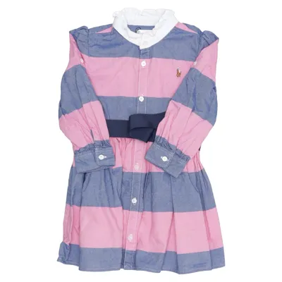 Blousejurk (Blauw, Roze, Wit) van Ralph Lauren Katoen