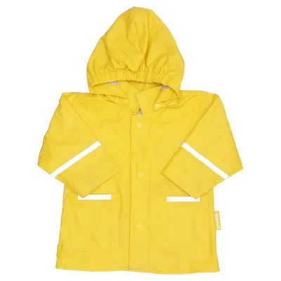 Regenjack (Geel) van Playshoes Katoen, Polyester