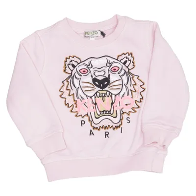 Sweatshirt (Roze, Meerkleurig) van Kenzo Kids Katoen