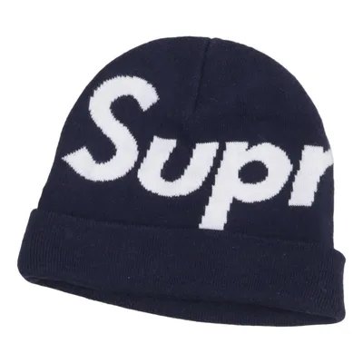 Beaniehue (Blå, Hvid) fra Supreme Kashmir, Bomuld