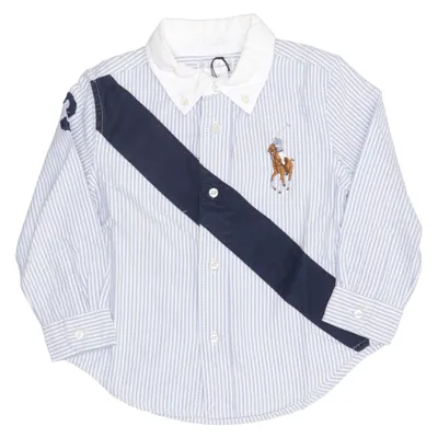 Button down shirt (Blue, White) from Ralph Lauren Cotton