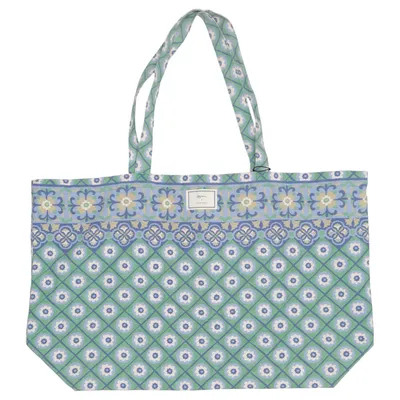 Sac en toile (Vert, Bleu, Multicolore) de Sézane x Momonì