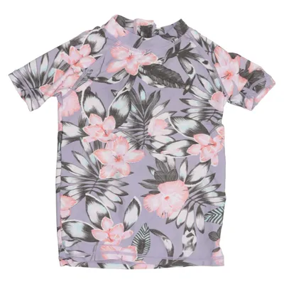 Zwemshirt (Lila, Meerkleurig) van MIX Elastaan, Polyamide