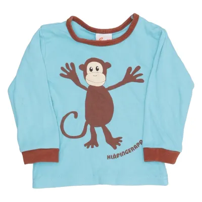 Långärmad t-shirt (Blå, Brun) från Snoffs Bomull