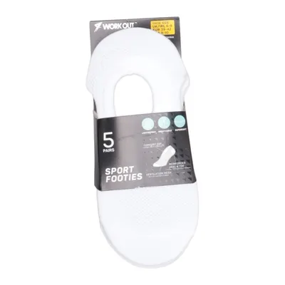 Socks (Sport Footies) from Work out Elastane, Nylon