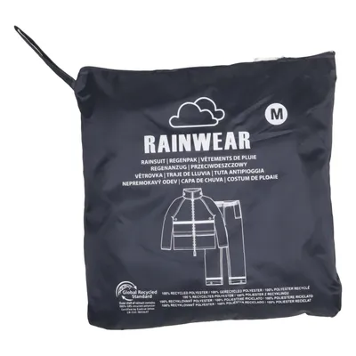 Regenjack (Zwart) van Rainwear Gerecycled polyester
