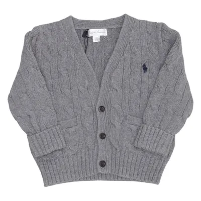 Cardigan (Grijs) van Ralph Lauren Katoen