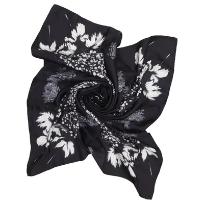 Neckerchief (Black, White) from Mulberry