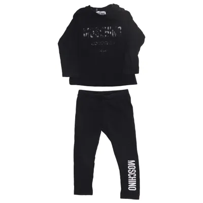 Loungewear (Black) from Moschino Baby Cotton, Elastane