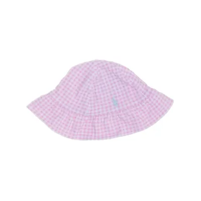 Bucket hat (Pink, White) from Ralph Lauren Cotton