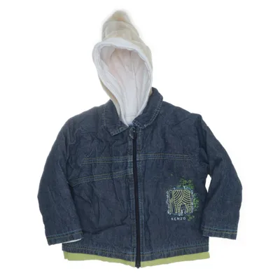 Foret Jeansjakke (Blå) fra Kenzo Junior Polyester