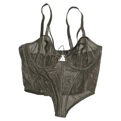 Bustier (Grøn) fra Savage x Fenty Elastan, Polyamid