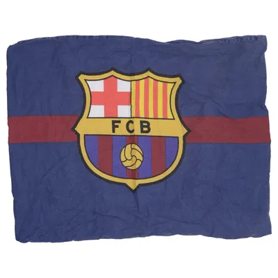 Hovedpudebetræk (Blå, Flerfarvet) fra FC Barcelona Bomuld
