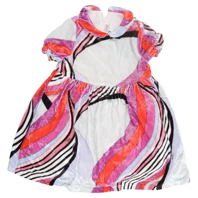 Robe (Rouge, Violet, Multicolore) de Emilio Pucci Soie, Viscose