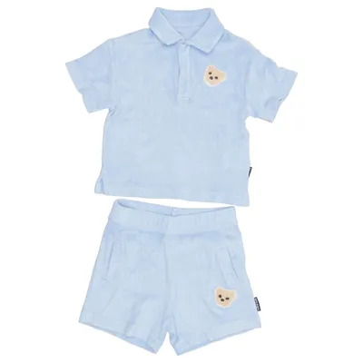 Ensemble (Bleu) de Palm Angels Acrylique, Coton, Polyester, Laine