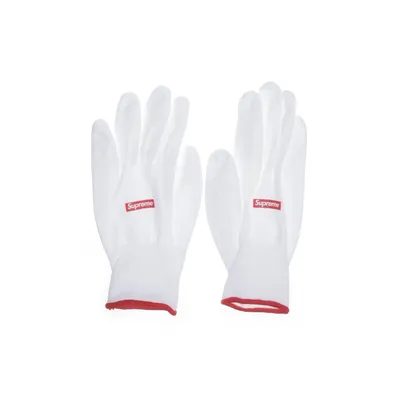 Trädgårdshandskar (Vit, Röd) från Supreme