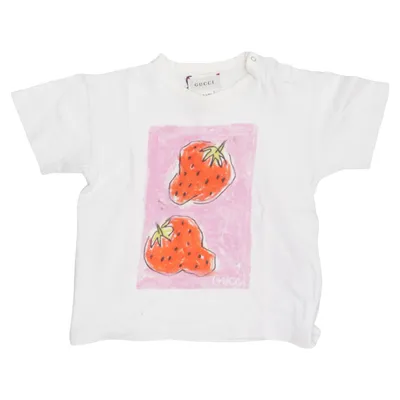 T-shirt (Blanc, Rouge, Rose) de Gucci Coton