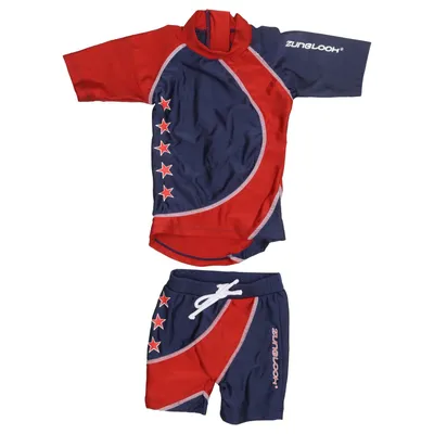 UV clothing (Blue, Red, Multicolored) from Zunblock Elastane, Polyamide