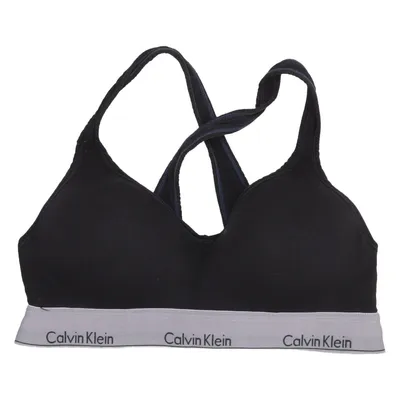 Sports bra (Black, Gray) from Calvin Klein Cotton, Elastane, Modal
