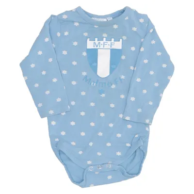Body (Bleu, Blanc) de Malmö FF Coton, Élasthane