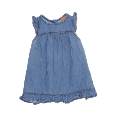 Denim jurk (Blauw) van Pusblu Katoen