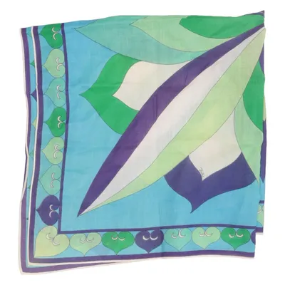 Mouchoir (Bleu, Vert, Multicolore) de Emilio Pucci