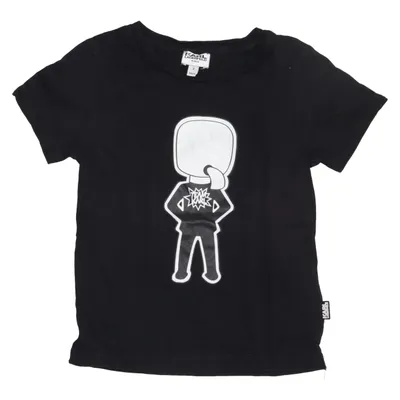 T-shirt (Noir) de Karl Lagerfeld Kids Coton