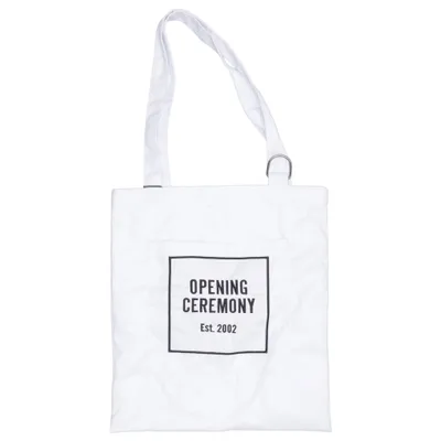 Sac en toile (Blanc) de Opening Ceremony Coton