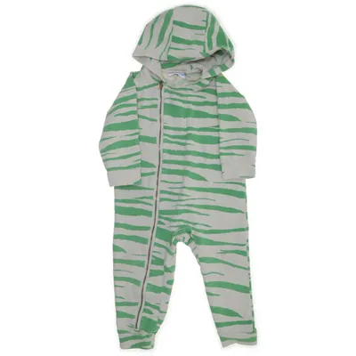 Onesie (Groen, Beige) van Mini Rodini Organisch katoen, Elastaan