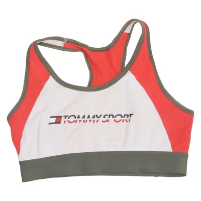 Sports bra (White, Red, Green) from Tommy Sport