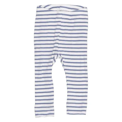 Leggings (Blå, Hvid) fra Name It Elastan, Modal, Økologisk bomuld