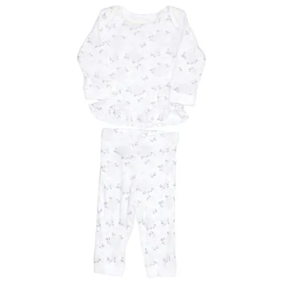 Set (White, Gray, Yellow) from Mothercare Cotton, Elastane